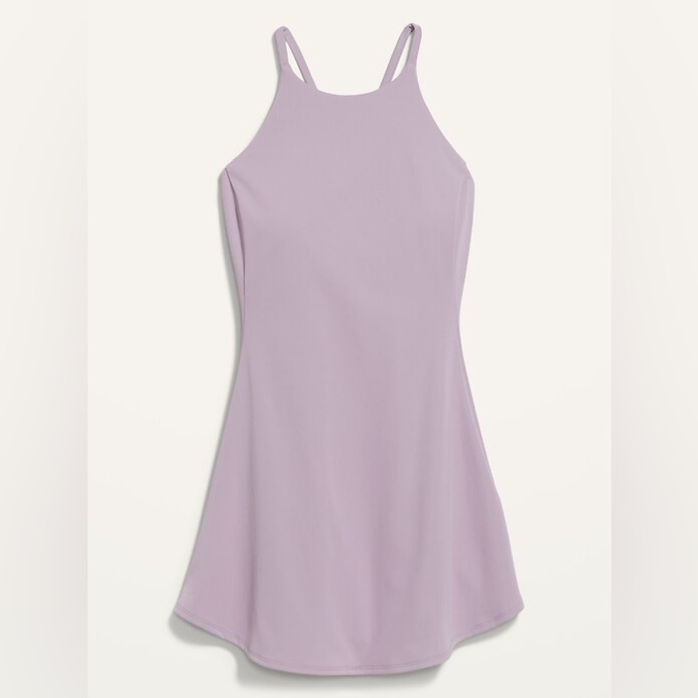 Old Navy Women’s Sleeveless PowerSoft 2-in-1 Performance Mini Skort Dress Small